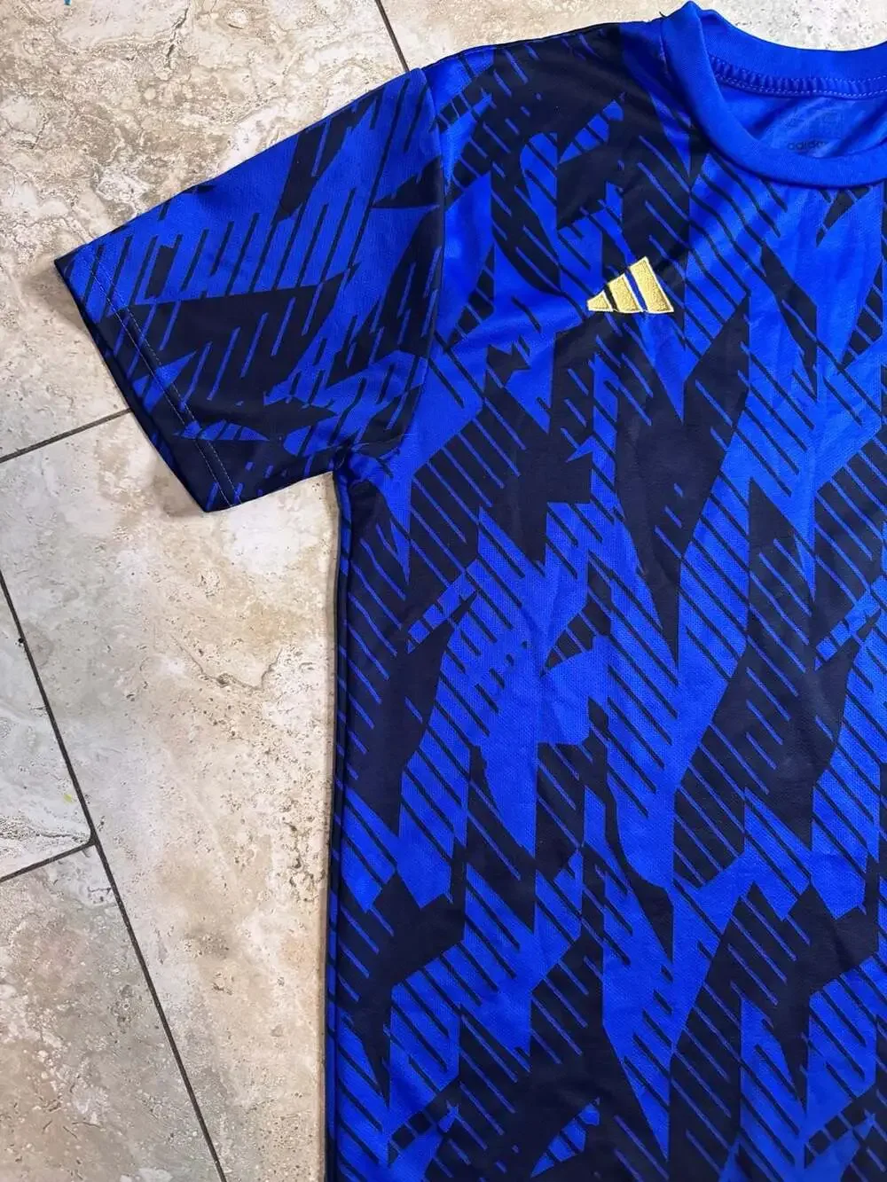 Adidas Argentina National Team 2022 Pre-Match Training Soccer Jersey